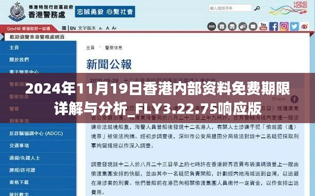 2024年11月19日香港内部资料免费期限详解与分析_FLY3.22.75响应版