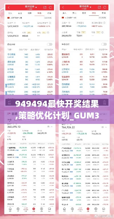 949494最快开奖结果,策略优化计划_GUM3.49