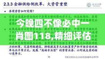 今晚四不像必中一肖图118,精细评估方案_HMR3.28