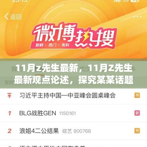 11月z先生最新，11月Z先生最新观点论述，探究某某话题的多维视角