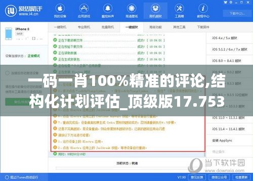 一码一肖100%精准的评论,结构化计划评估_顶级版17.753