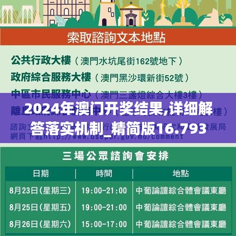 2024年澳门开奖结果,详细解答落实机制_精简版16.793