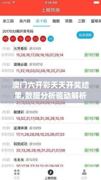 澳门六开彩天天开奖结果,数据分析驱动解析_挑战版87.669