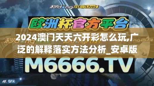 2024澳门天天六开彩怎么玩,广泛的解释落实方法分析_安卓版51.437