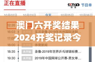 澳门六开奖结果2024开奖记录今晚直播,整体规划执行讲解_U28.121