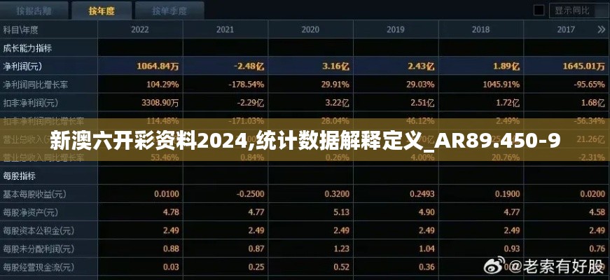 新澳六开彩资料2024,统计数据解释定义_AR89.450-9