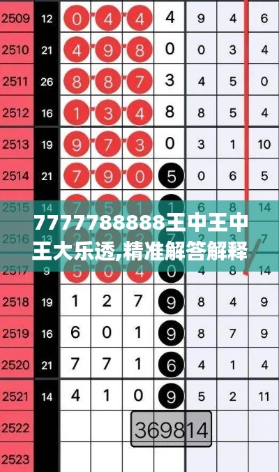 7777788888王中王中王大乐透,精准解答解释定义_限定版50.139-8