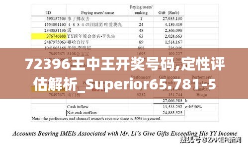 72396王中王开奖号码,定性评估解析_Superior65.781-5