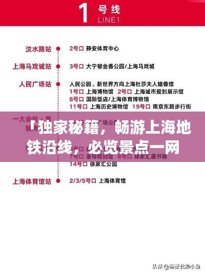 「独家秘籍，畅游上海地铁沿线，必览景点一网打尽」